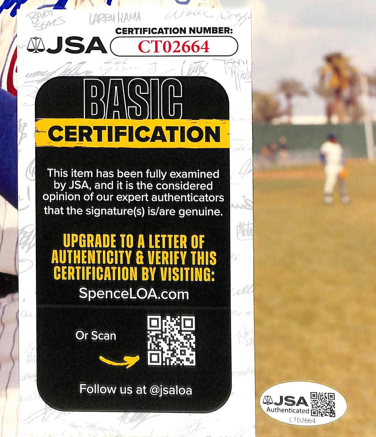 Fergie Jenkins HOF Signed/Autographed 8x10 Photo Cubs JSA 212791