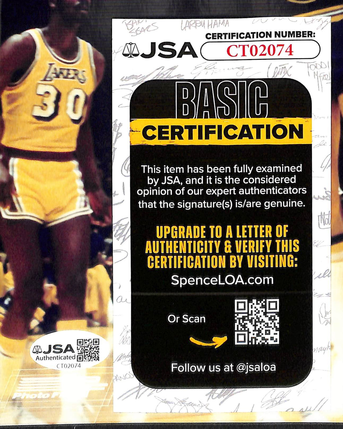 Rick Barry HOF Signed/Autographed 8x10 Photo Warriors JSA 214297
