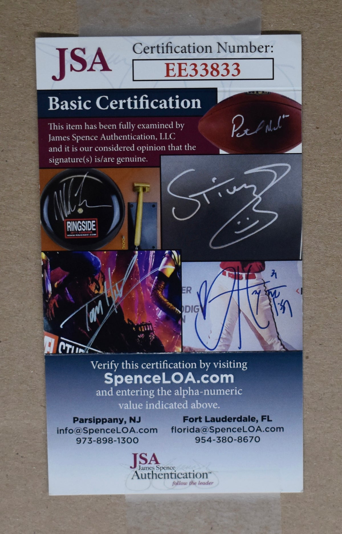 Phil Mickelson Signed/Auto 2019 Bethpage Pin Flag Framed JSA 214665