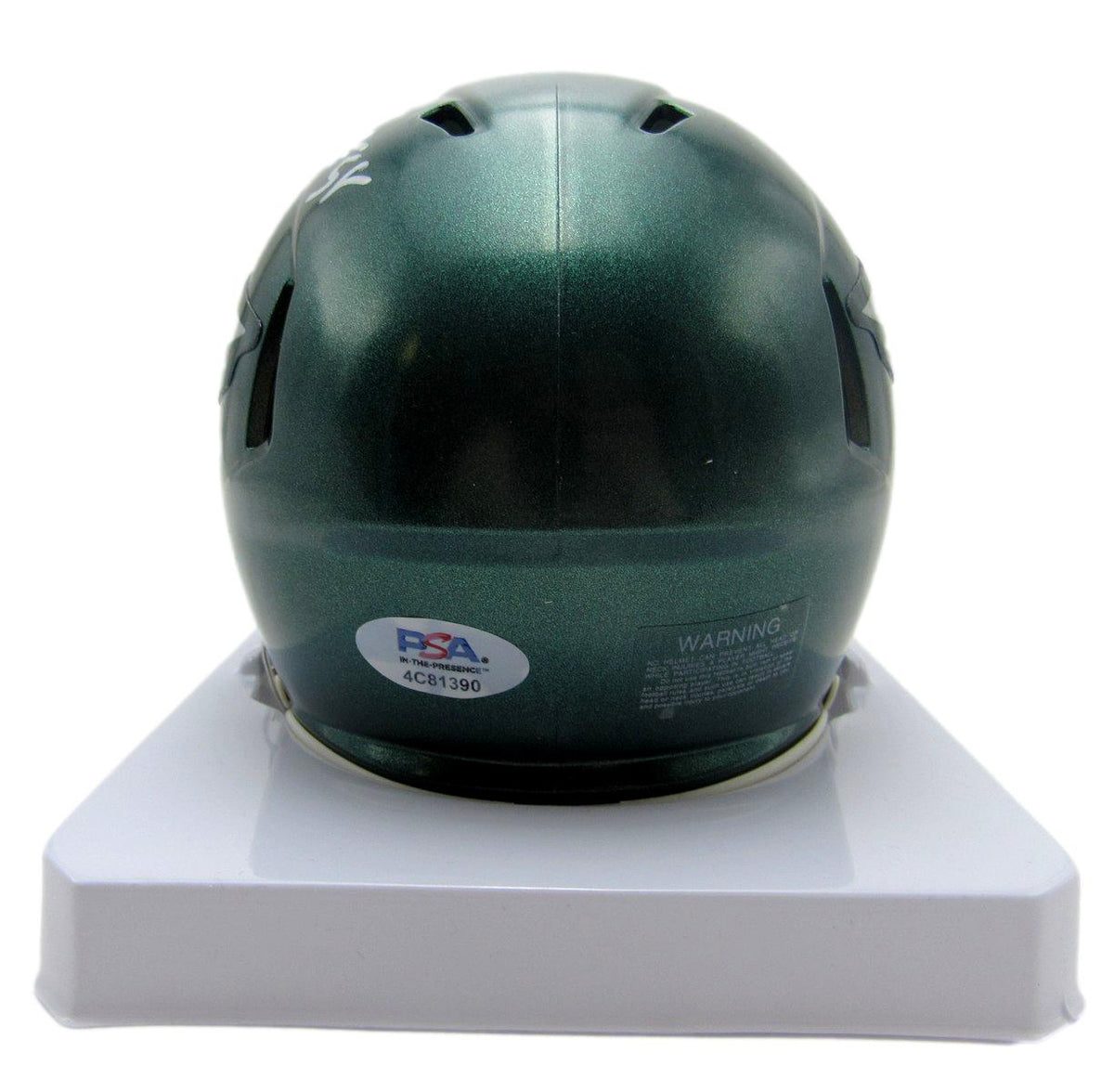 Jaylx Hunt Eagles Signed/Autographed Speed Mini Helmet PSA/DNA 214310