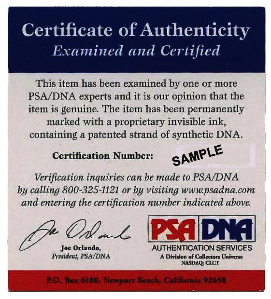 Jim Kelly Buffalo Bills Signed/Autographed Mini Helmet PSA/DNA 212285