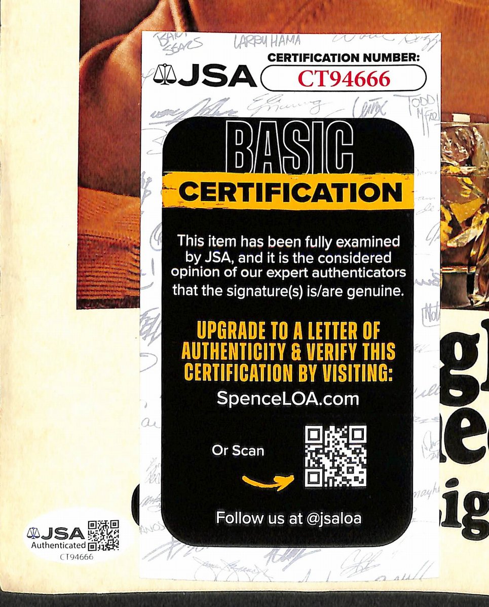 Bill Walton Signed/Autographed 1973 Sports Illustrated No Label JSA 215073