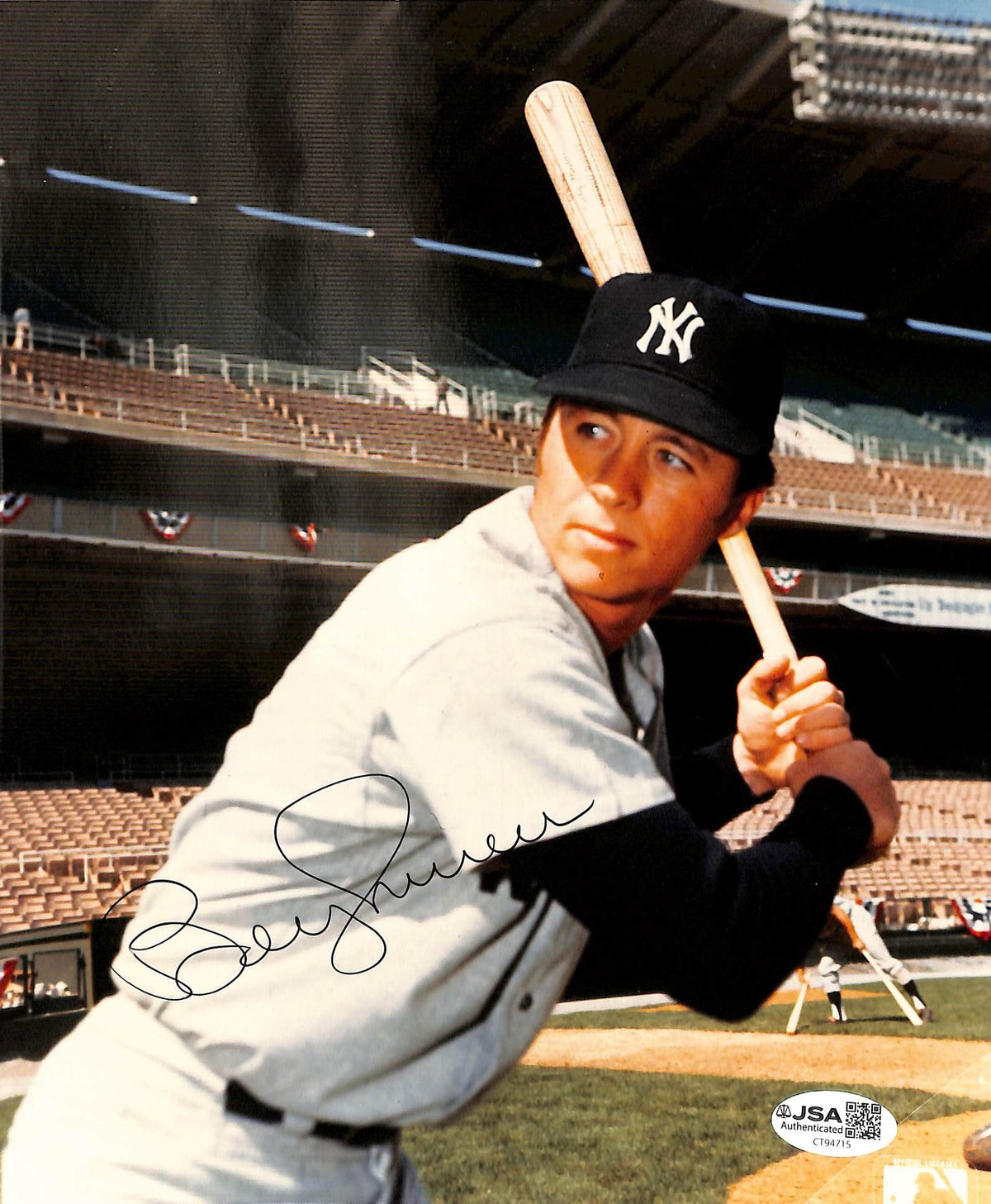 Bobby Murcer Signed/Autographed 8x10 Photo Yankees JSA 215222
