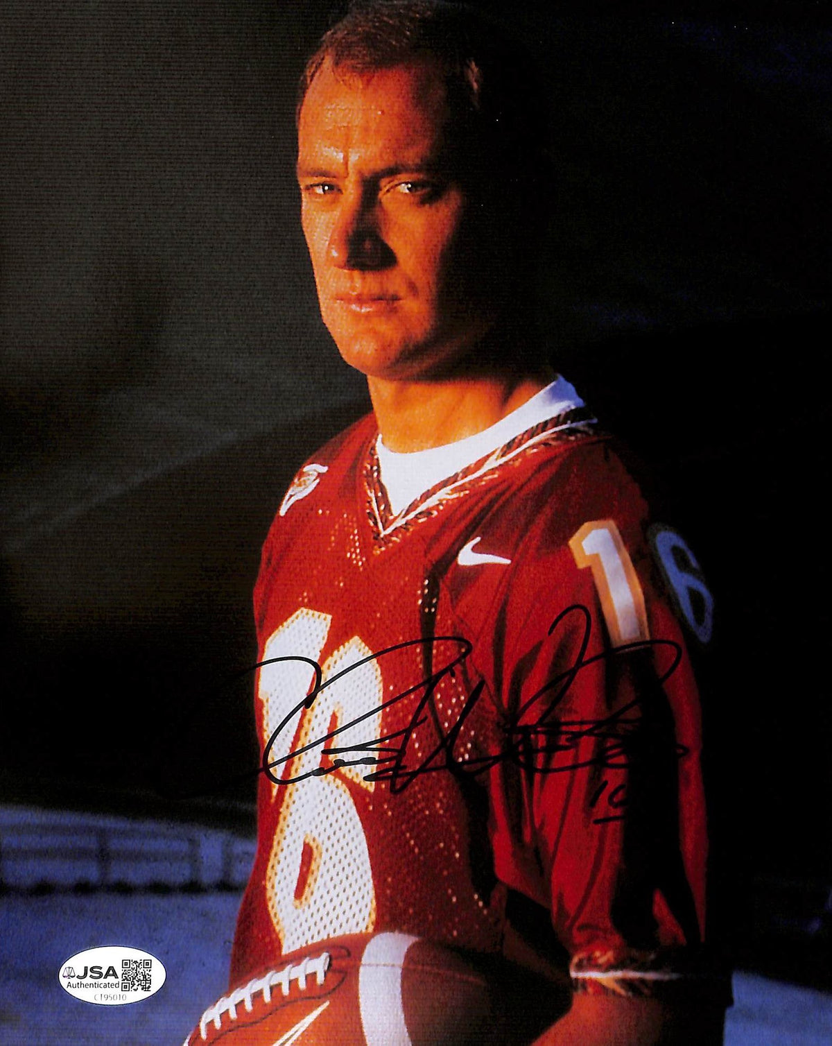 Chris Weinke Signed/Autographed 8x10 Photo Heisman Florida St JSA 215277