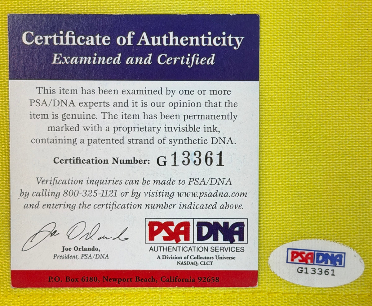 Sam Snead Signed/Inscribed 2000 Masters Pin Flag PSA/DNA 215471