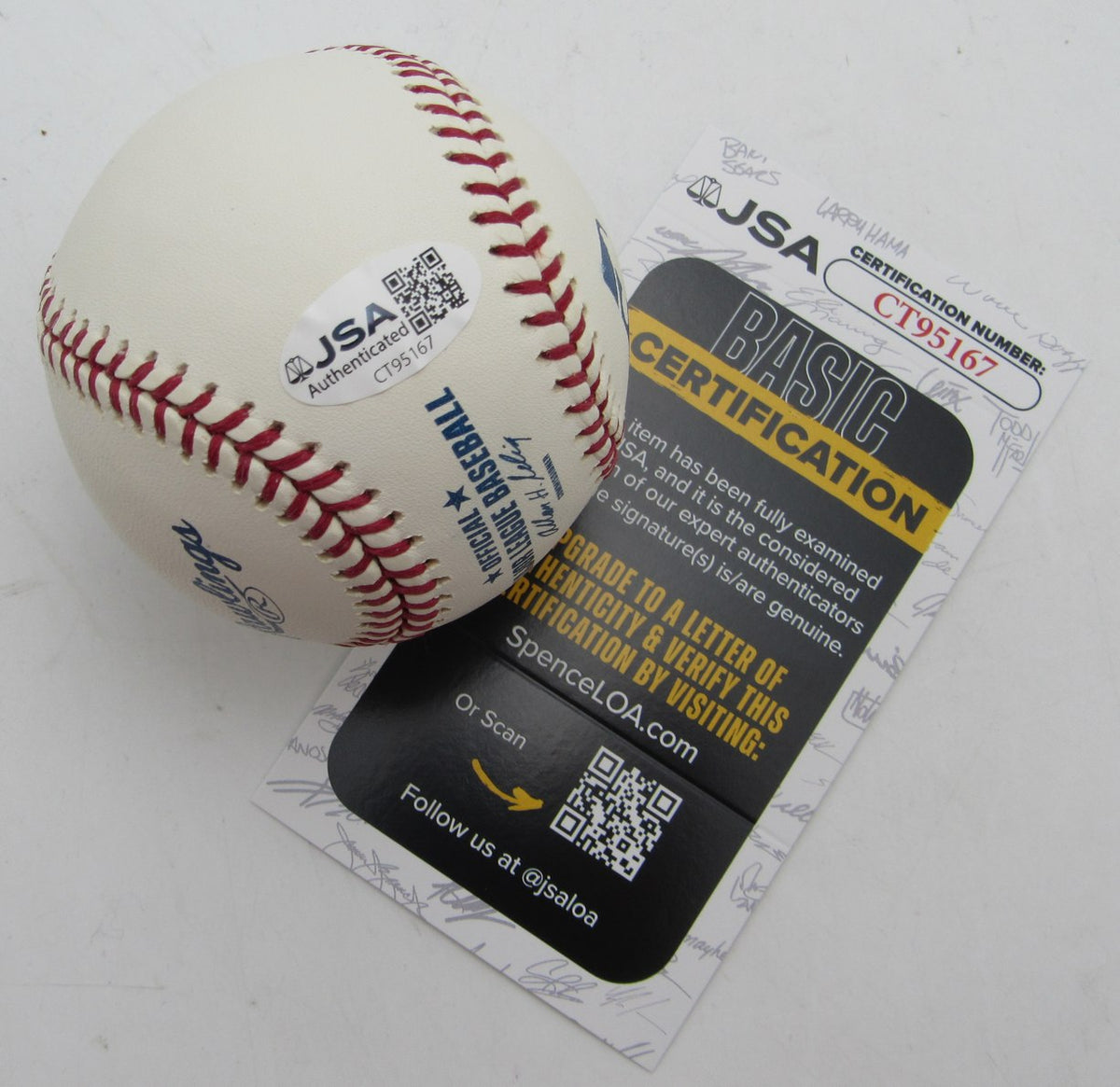Victor Jesus Martinez Signed/Autographed Full Name OMLB Baseball Tigers JSA 5394
