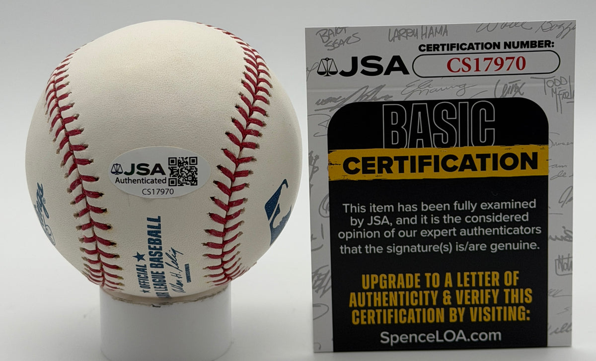 Steve Blass Signed/Autographed w/ 71 WC Insc OMLB Baseball Pirates JSA 215583