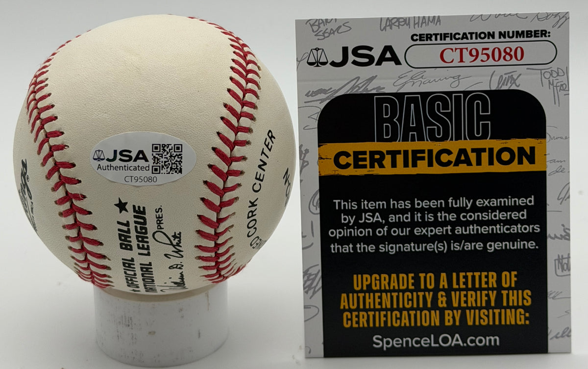 Willie Stargell HOF Signed/Autographed ONLB Baseball Pirates JSA 215600