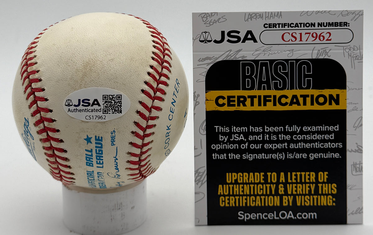 Bob Lemon HOF Signed/Autographed OALB Baseball Indians JSA 215615