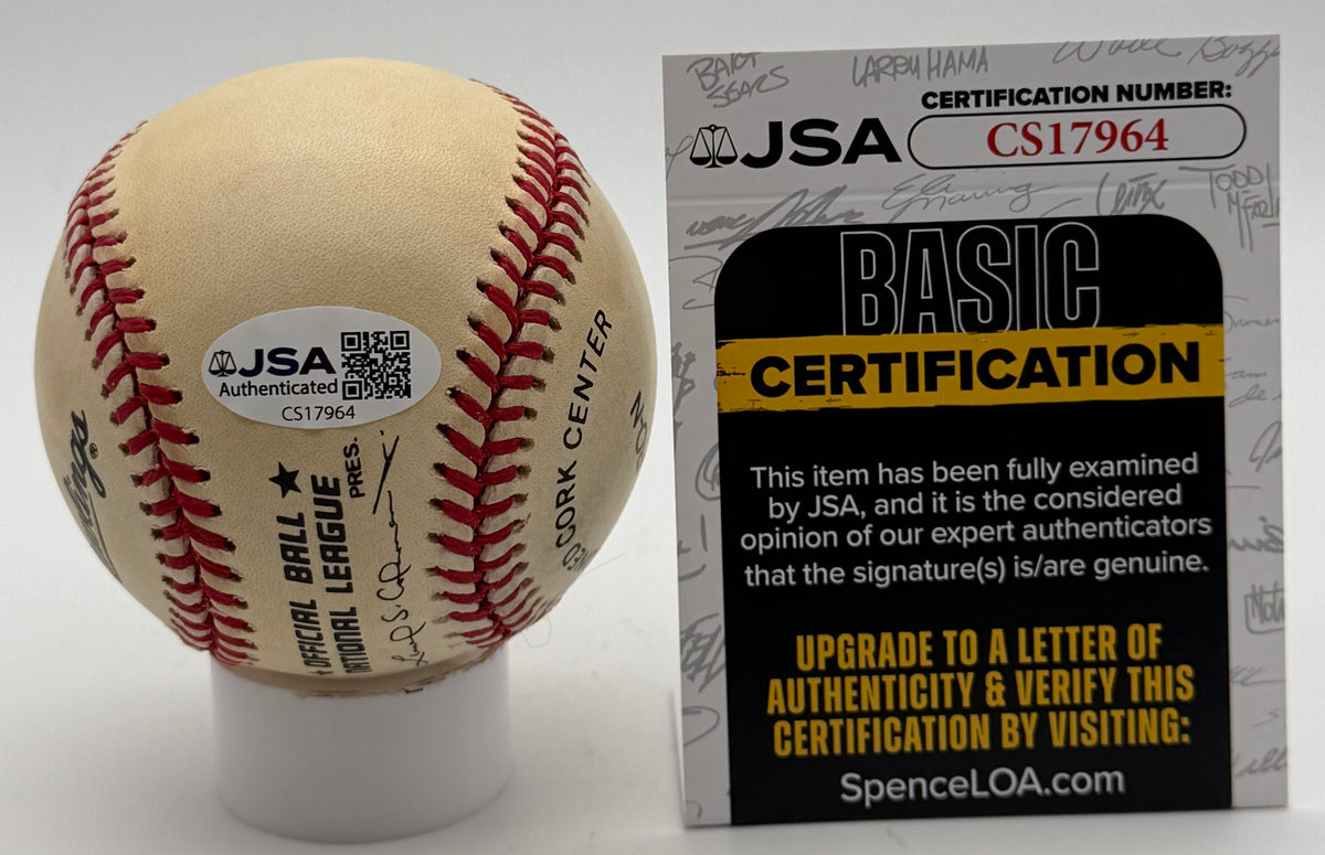 Mike Schmidt HOF Signed/Autographed ONLB Baseball Phillies JSA 215619