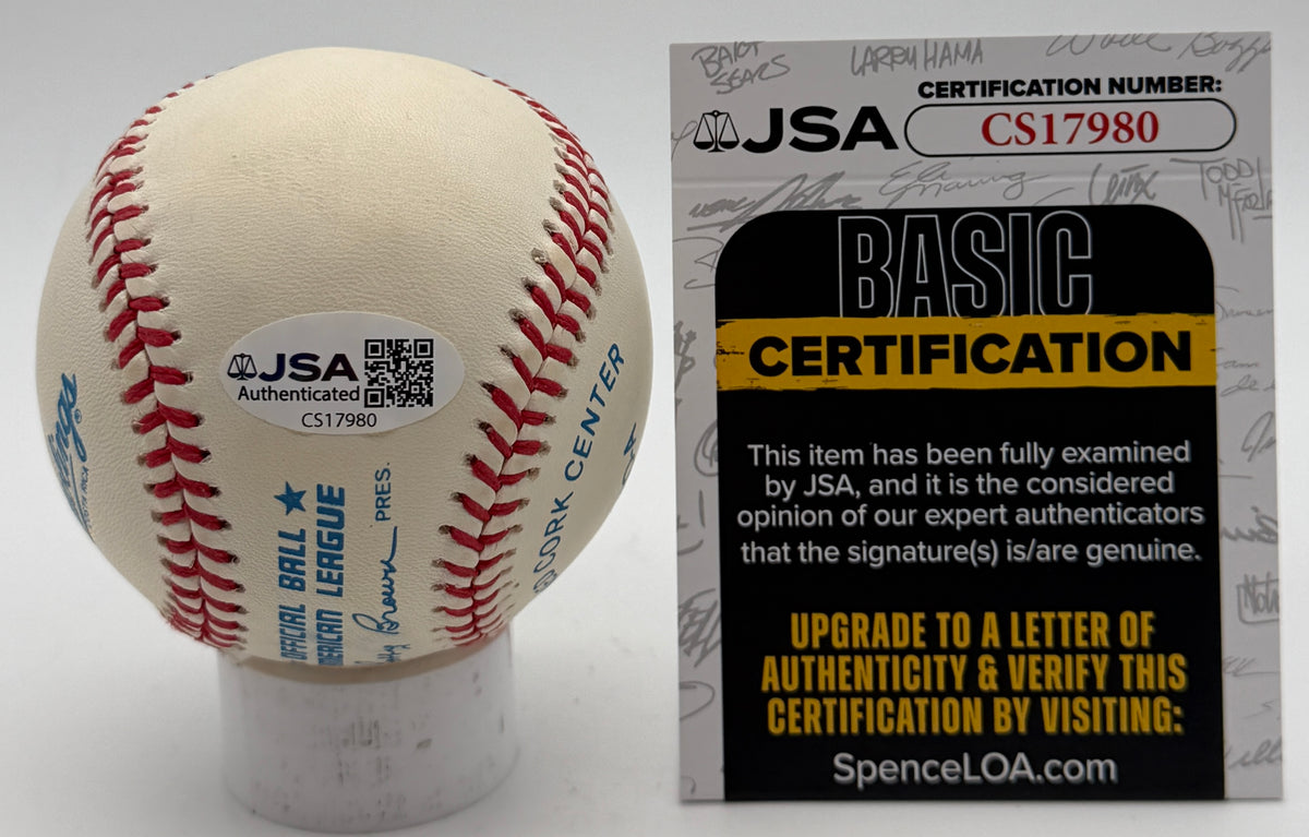 Harmon Killebrew HOF Signed/Autographed OALB Baseball Twins JSA 215635