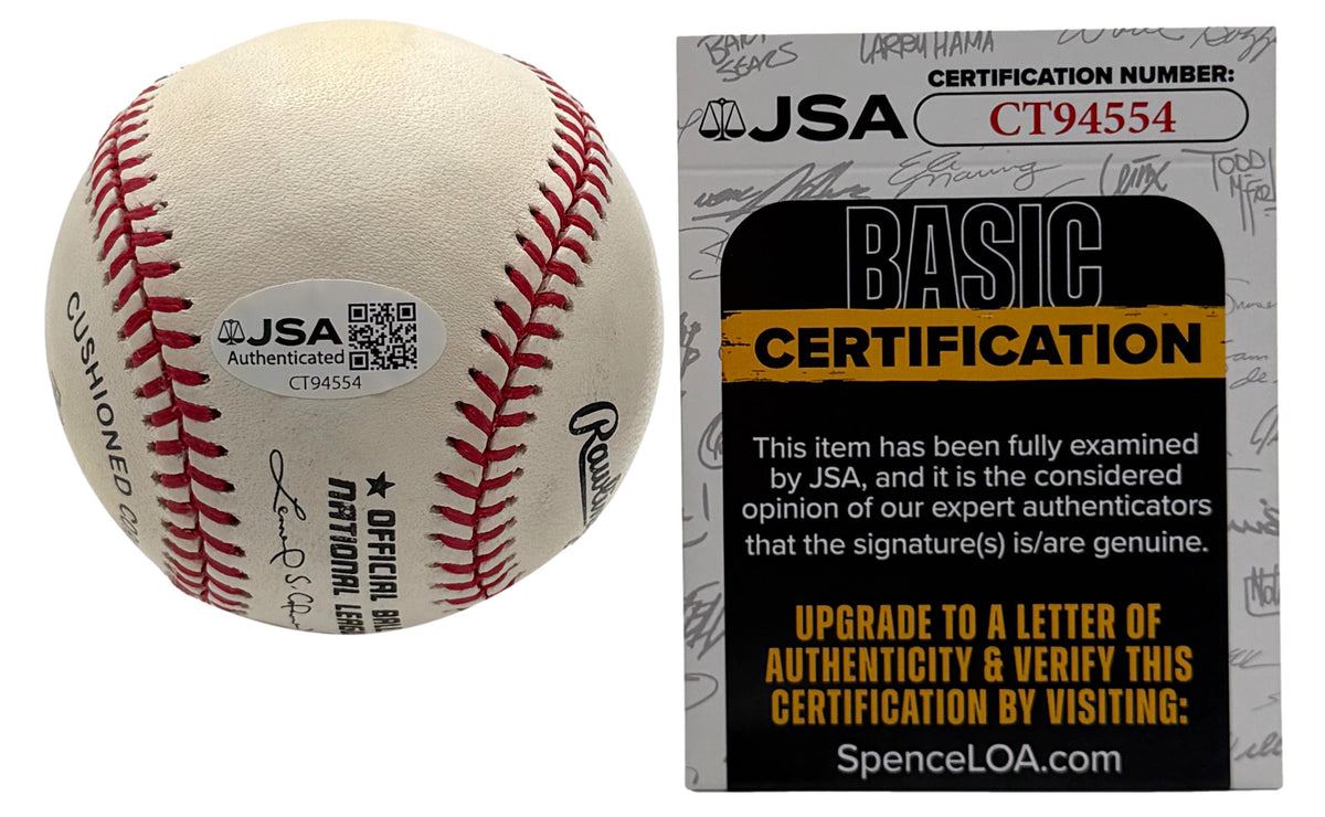 Willie Stargell HOF Signed/Autographed ONLB Baseball Pirates JSA 215670