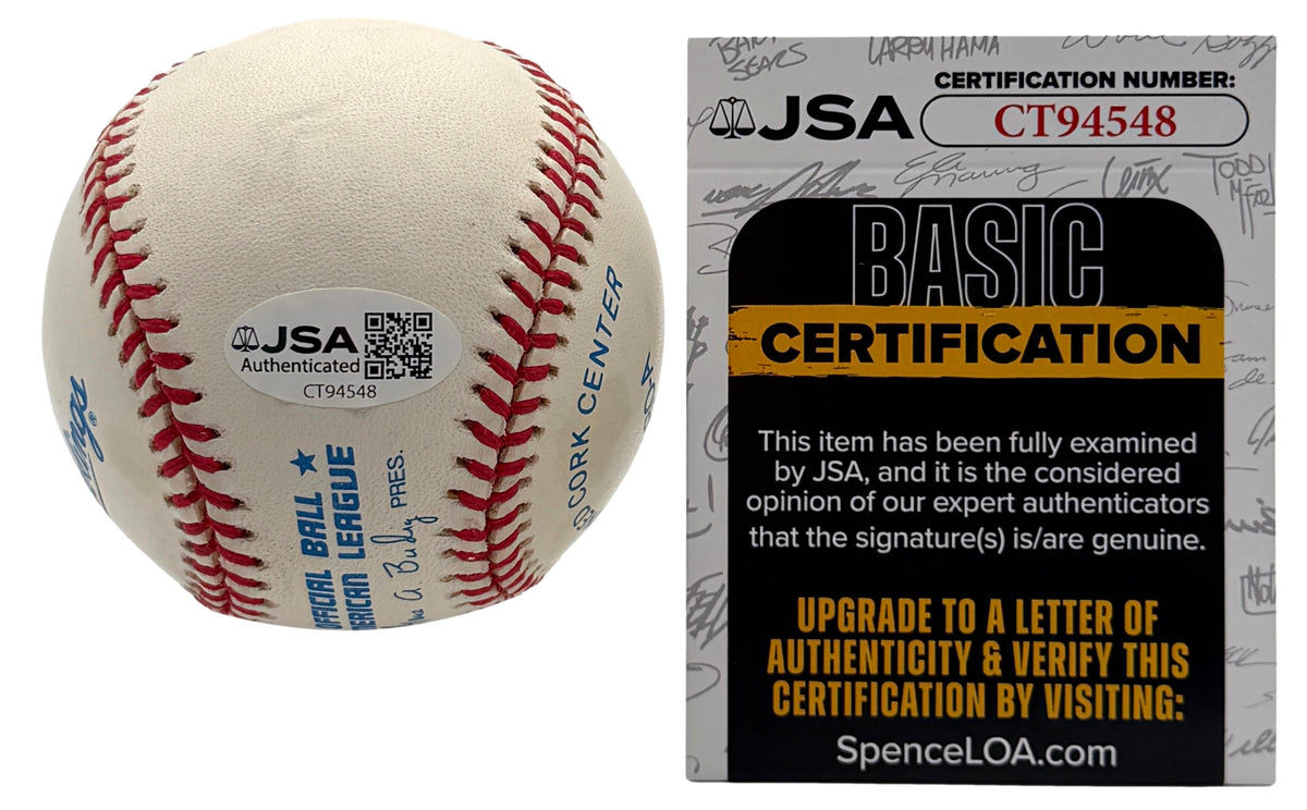 Cal Ripken Jr HOF Signed/Autographed OALB Baseball Orioles JSA 215672