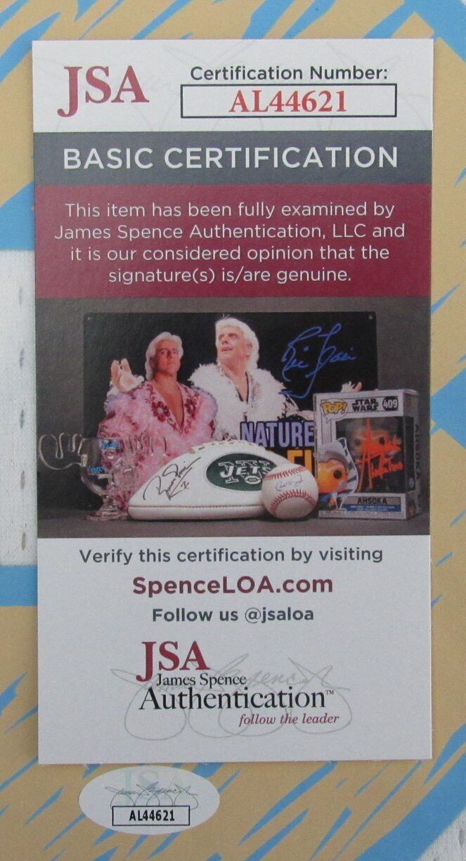 Allen Iverson HOF Autographed White Mitchell & Ness Jersey Denver JSA 181849