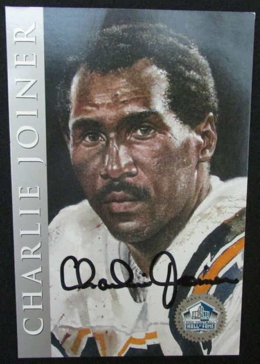 Charlie Joyner San Diego Chargers HOF Signed Postcard PSA/DNA 151109