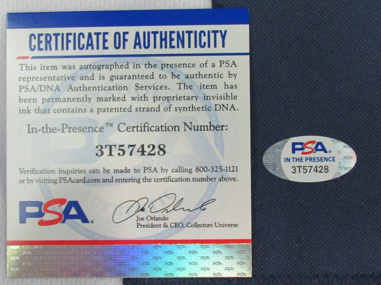Kaytron Allen Autographed Custom Football Jersey Penn State PSA/DNA 177589