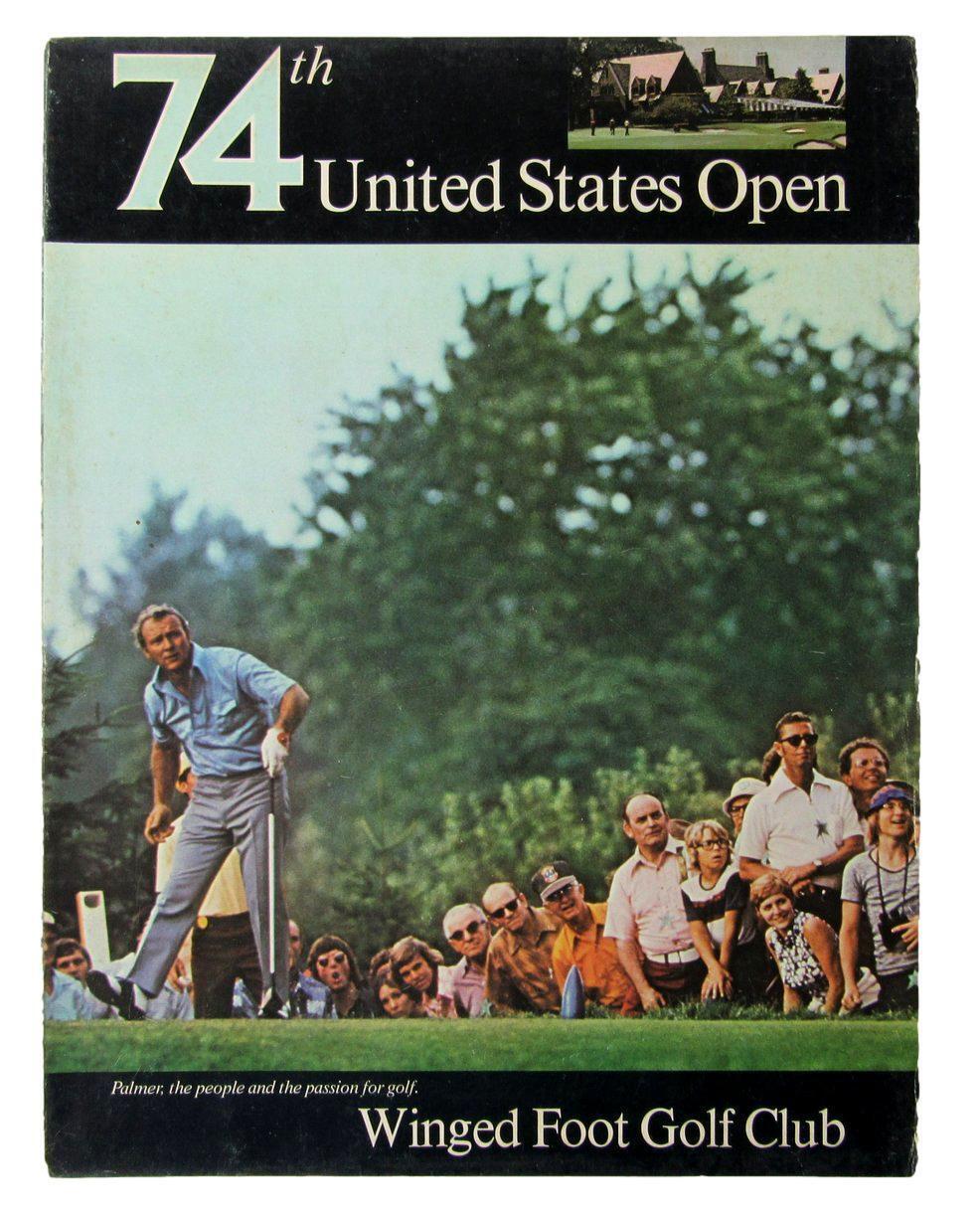 1974 US Open Golf Championship Program @ Winged Foot Hale Irwin 161040