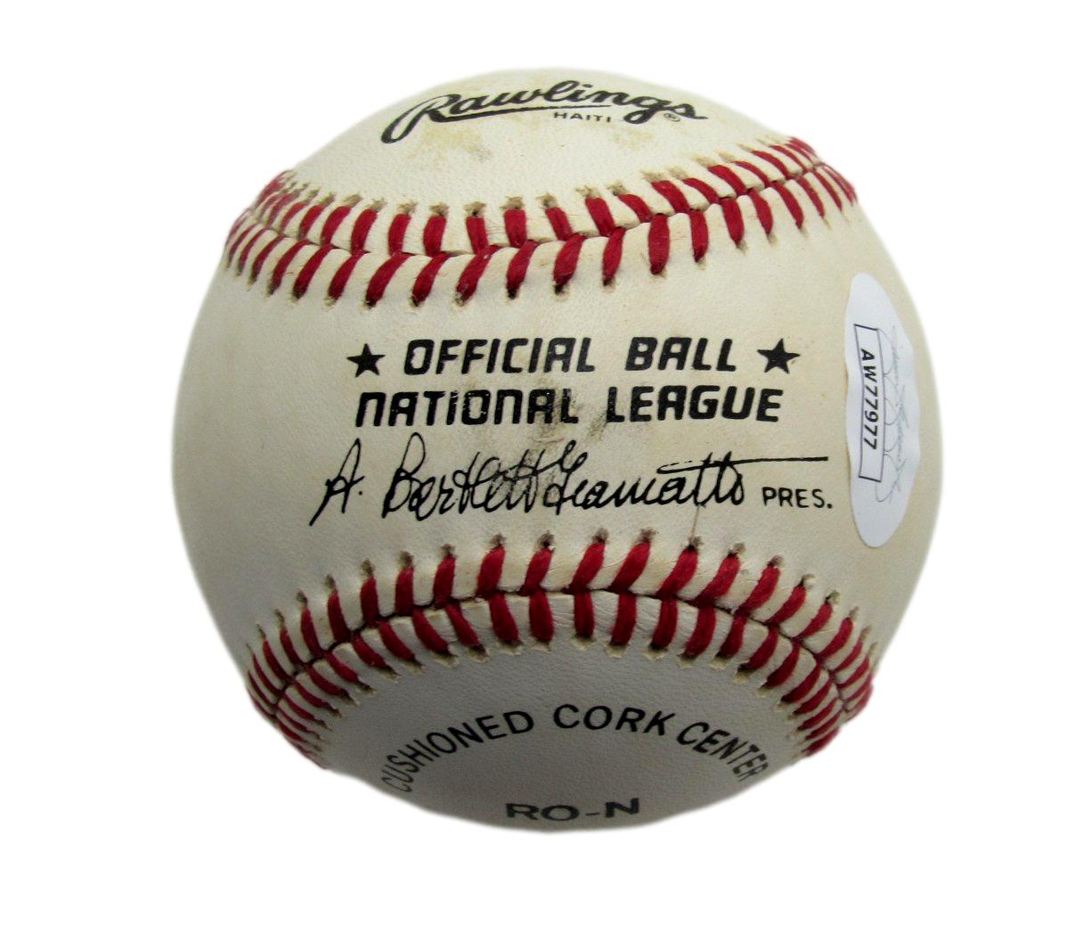 Enos Slaughter HOF Signed/Auto ONL Baseball St. Louis Cardinals JSA 191233