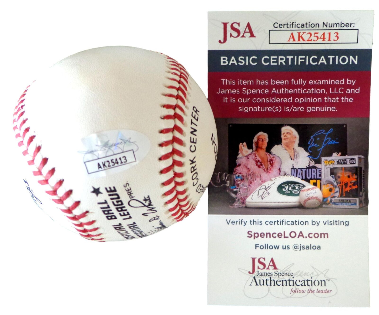 Lee Moody Autographed ONL Baseball Negro League KC Monarchs JSA 179815