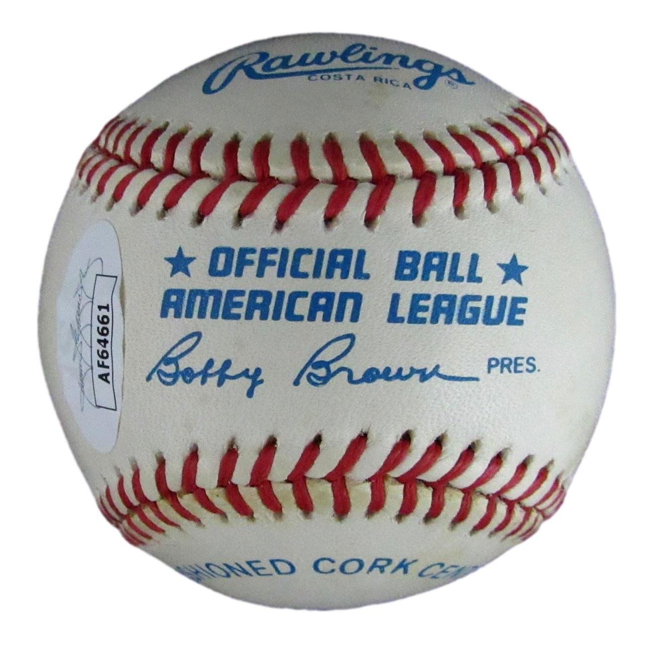 Sparky Anderson HOF Autographed OAL Baseball Detroit Tigers JSA