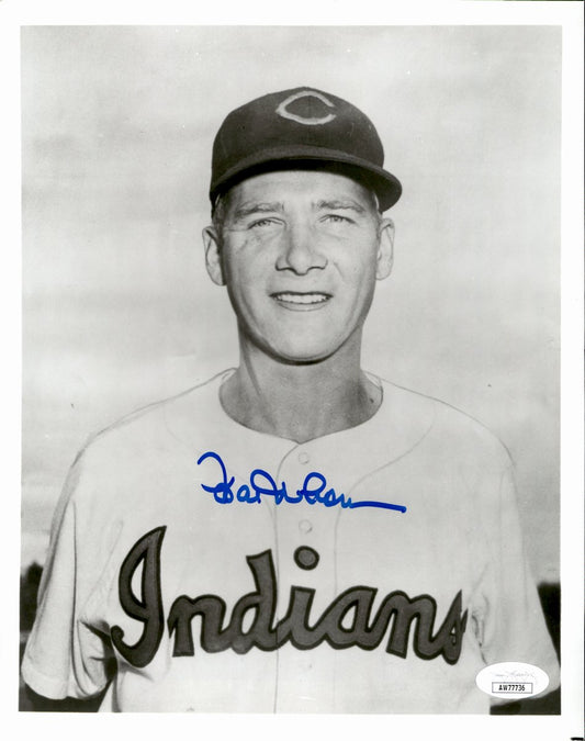 Hal Newhouser HOF Signed/Autographed 8x10 Photo Cleveland Indians JSA 191194
