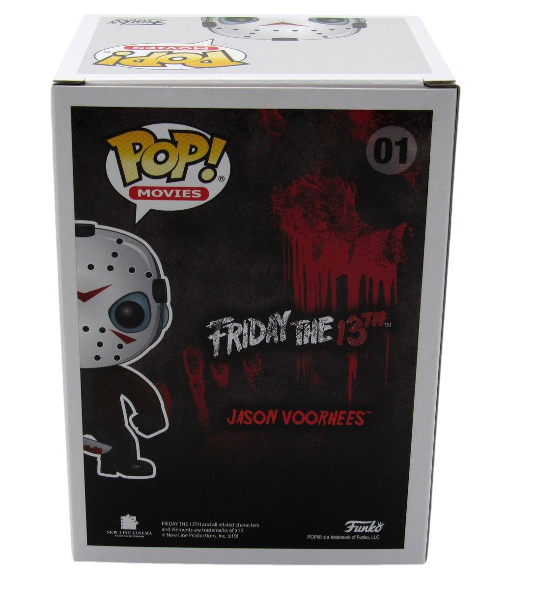 Ari Lehman Signed/Insc Funko Pop! #01 "Friday the 13th" Signed Blue JSA 190716