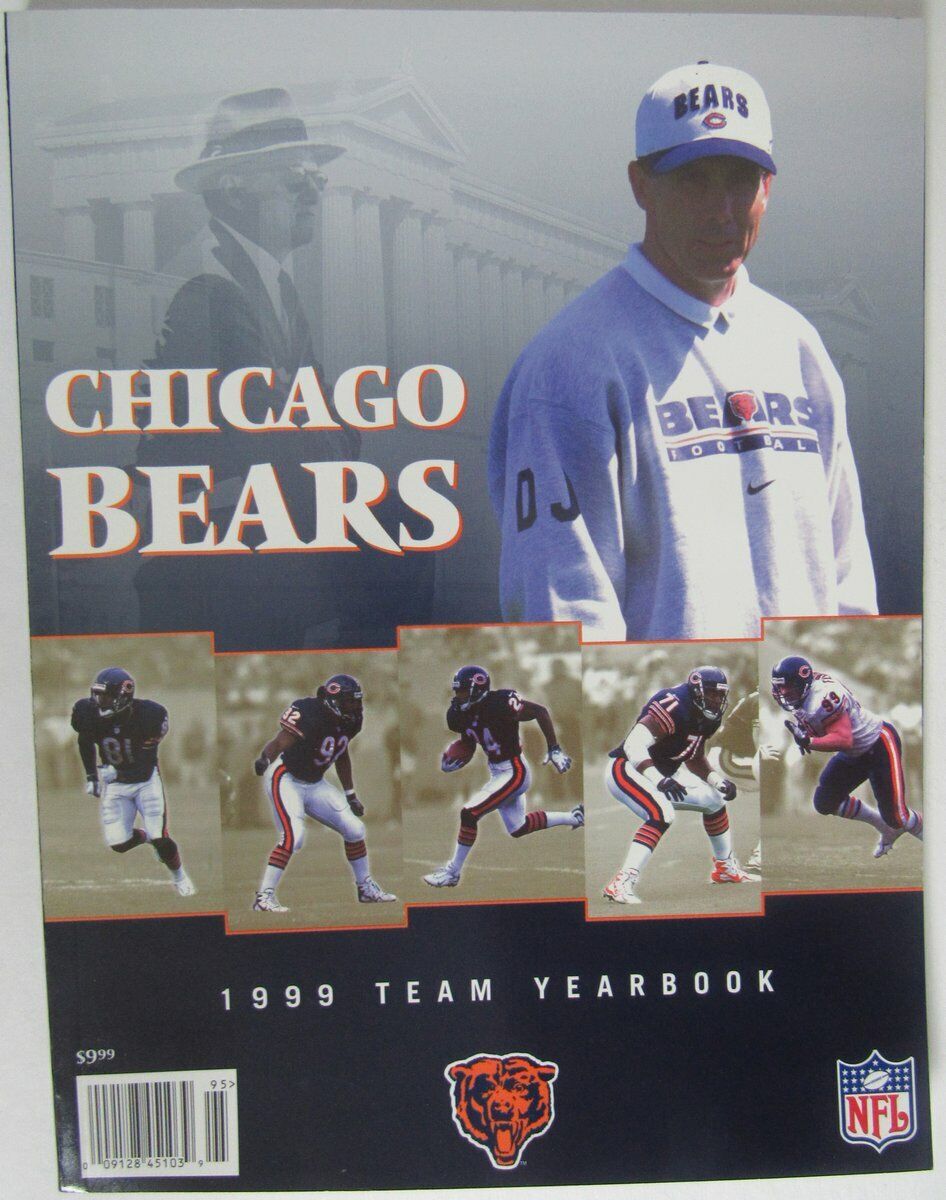1999 Chicago Bears NFL Football Official Team Yearbook 146146
