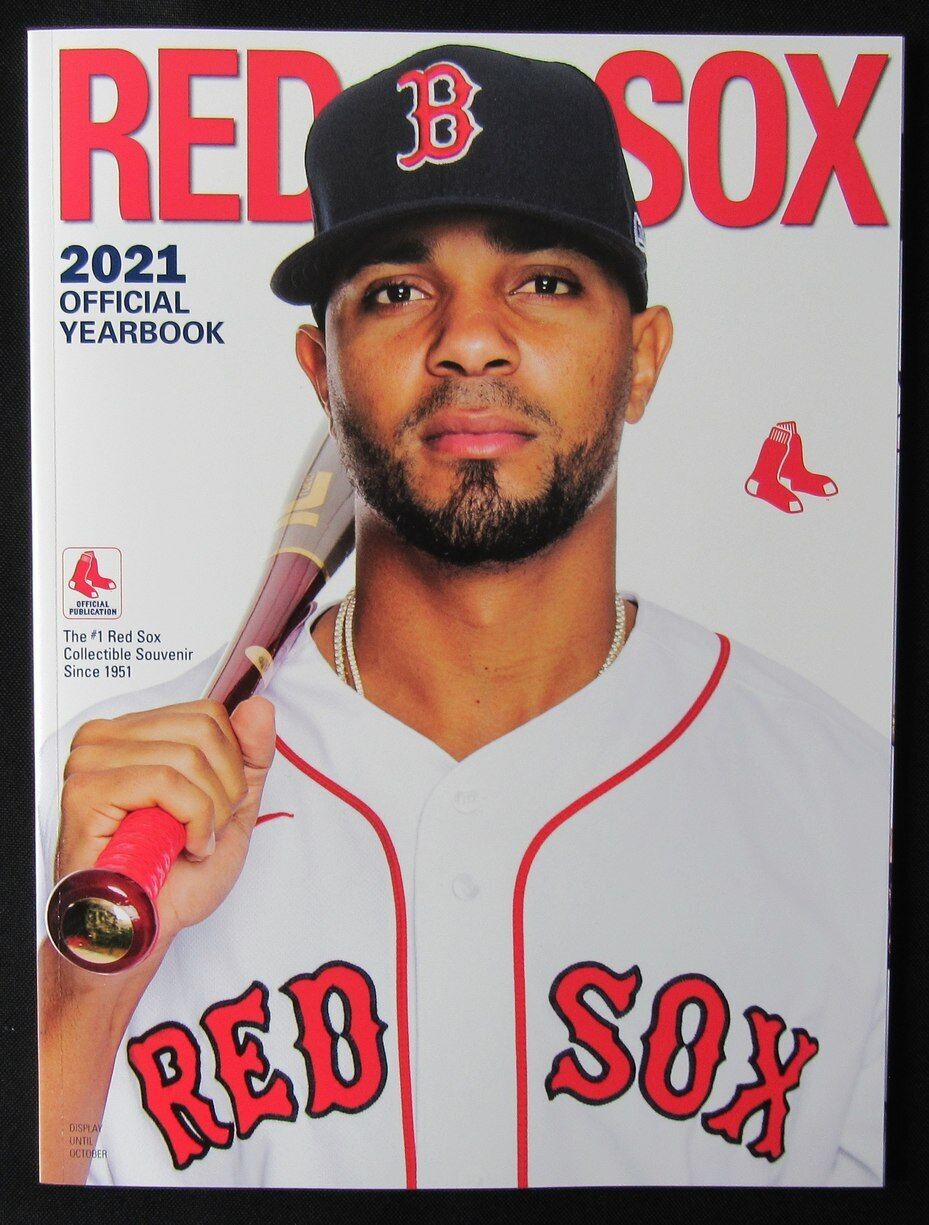 2021 Boston Red Sox Yearbook Xander Bogaerts on Cover 176407