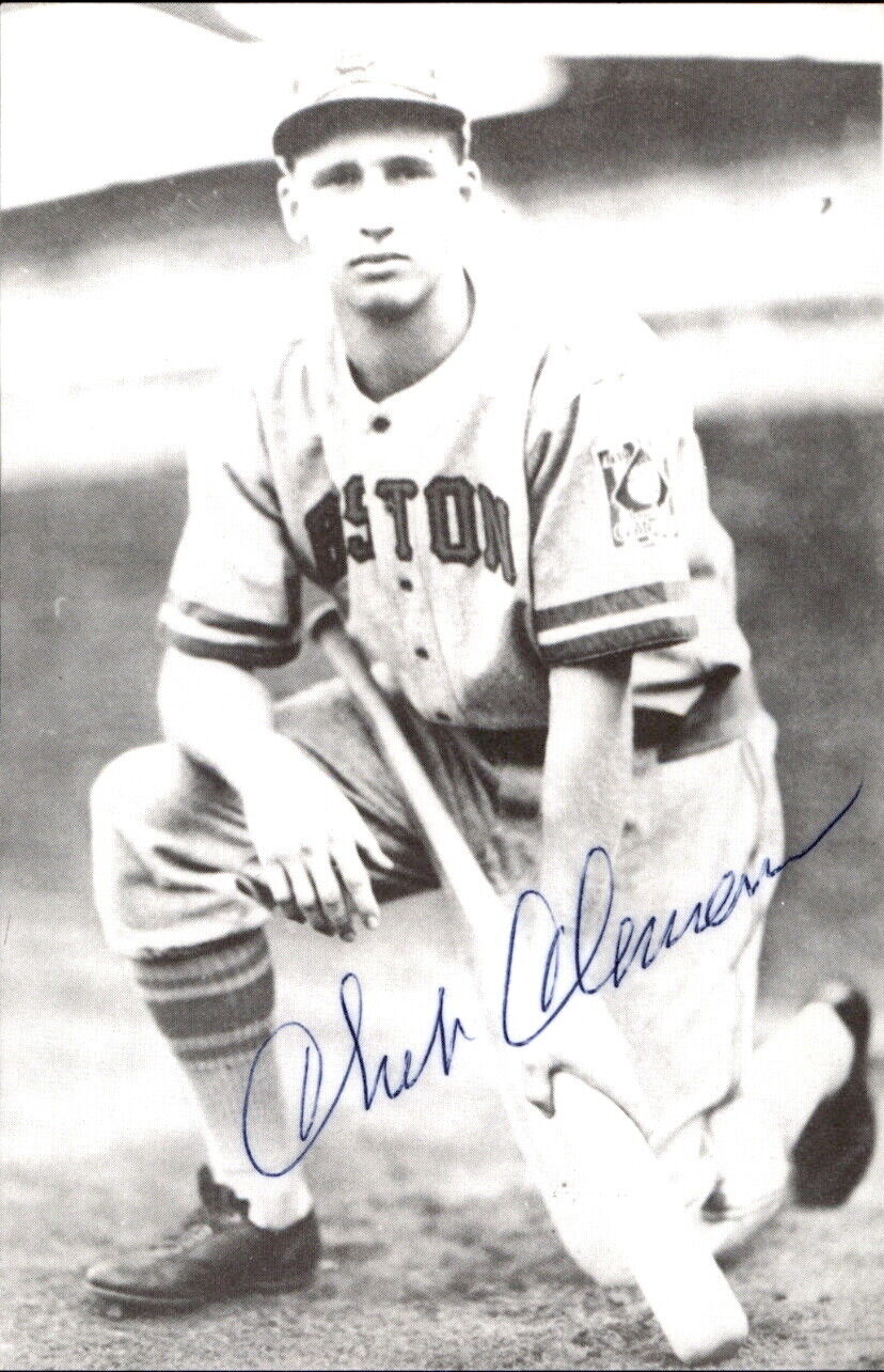 Chet Clemens Boston Braves d. 2000 Signed/Auto 3x5 Photo 178129