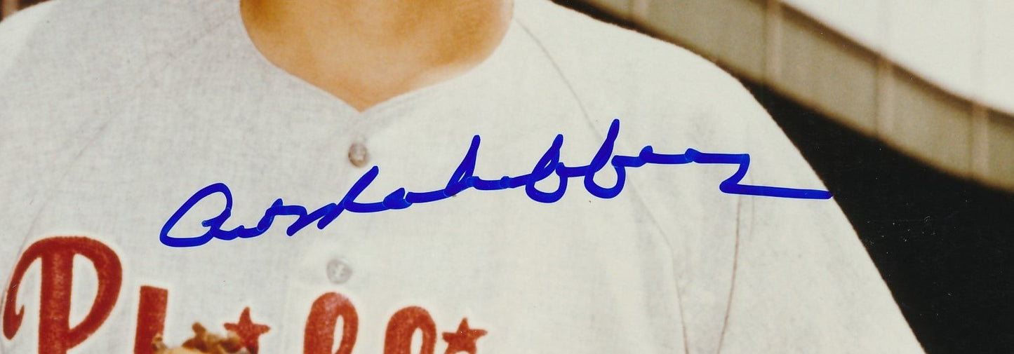 Art Mahaffey Autographed 8x10 Photo Philadelphia Phillies JSA 181932