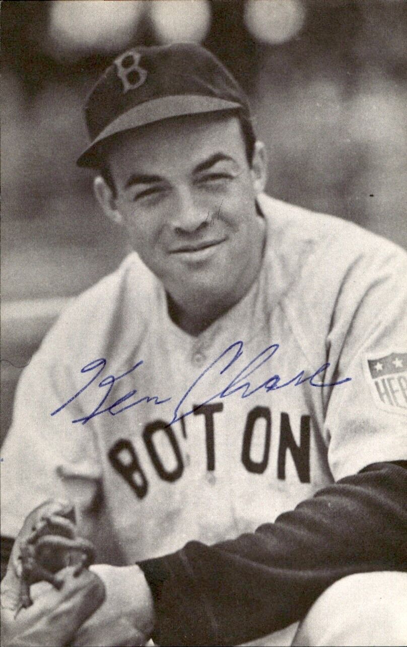 Ken Chase Red Sox d. 1985 Signed/Autographed 3x5 Photo 178126