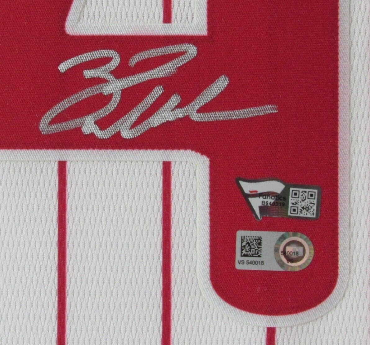 Zack Wheeler Autographed Baseball Jersey Philadelphia Phillies Framed Fanatics