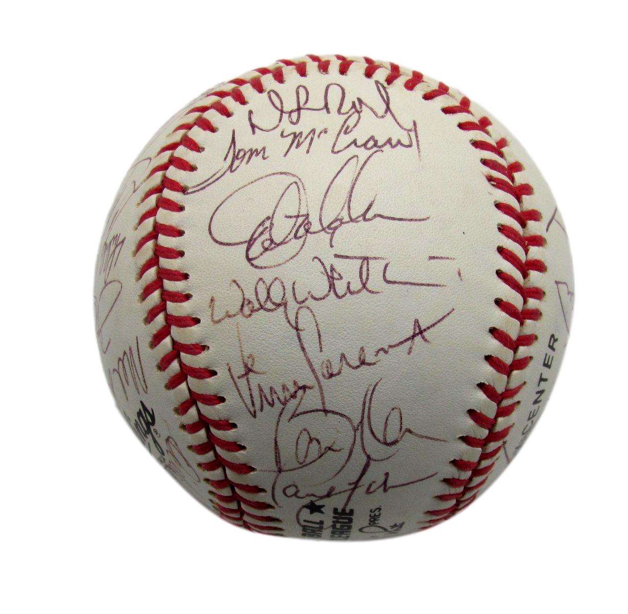 1992 Mets Team Signed by 31 Players ONL Baseball Torborg Gooden Cone 187271