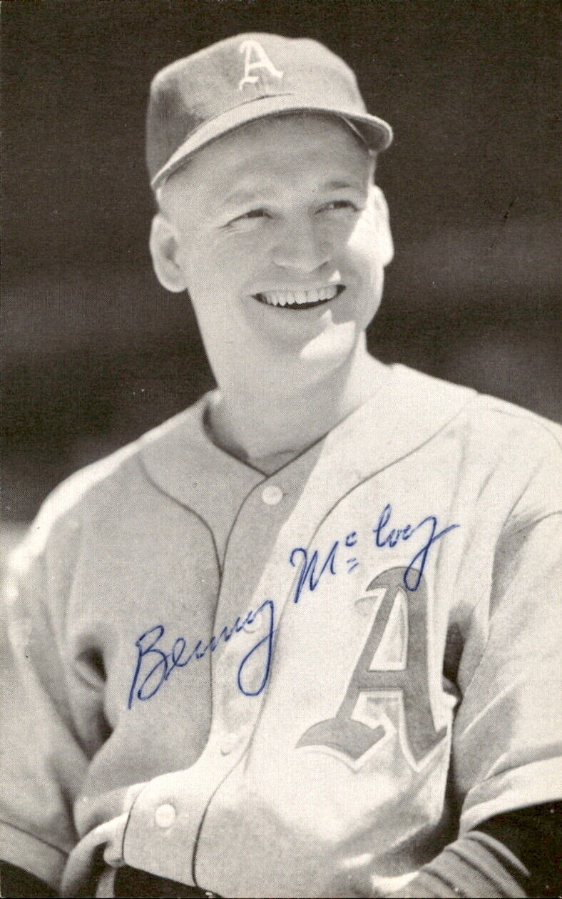 Benny McCoy Athletics d. 2011 Signed/Autographed 3x5 Photo 178617