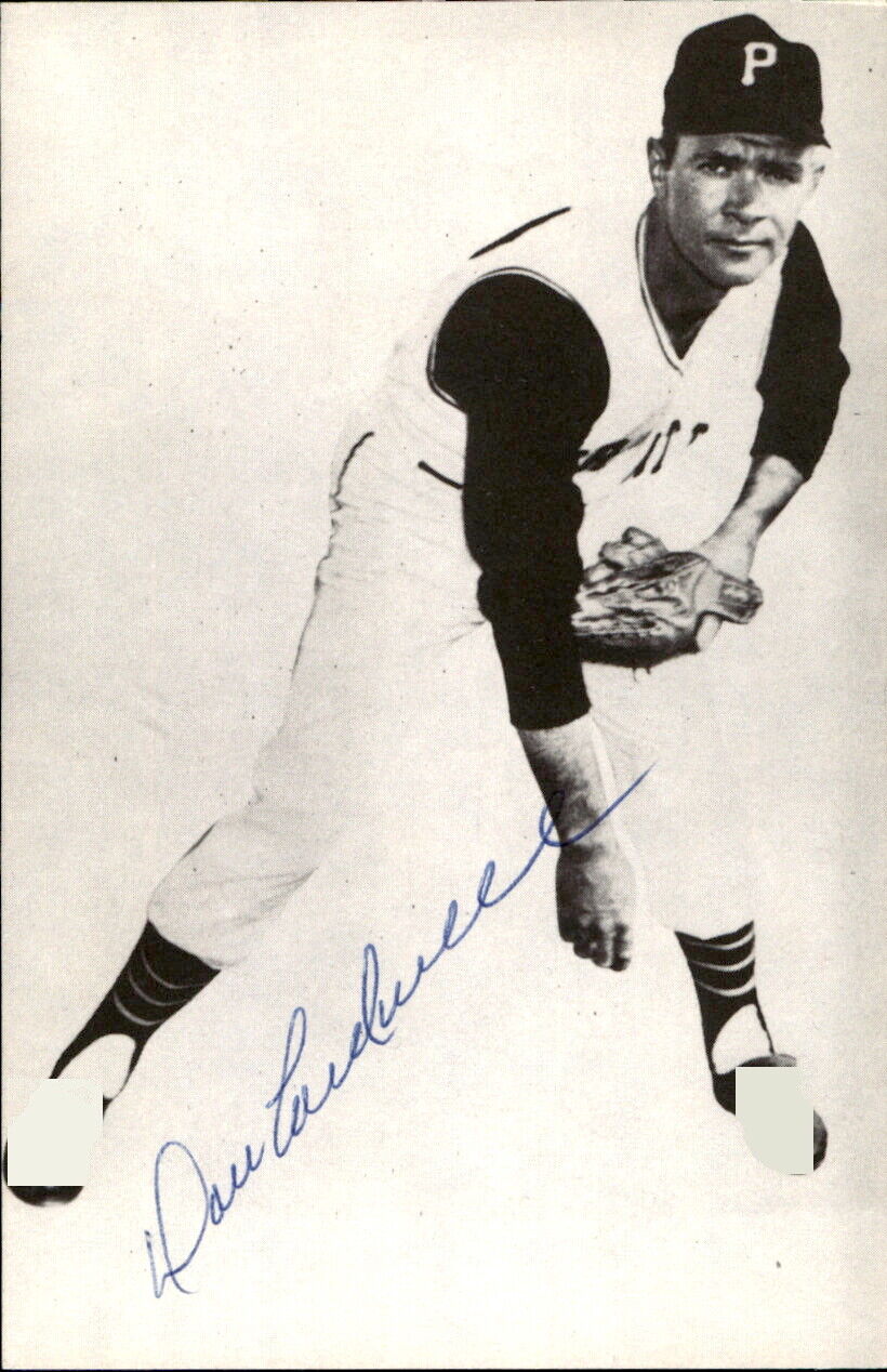 Don Cardwell Pirates d. 2008 Signed/Autographed 3x5 Photo 178112