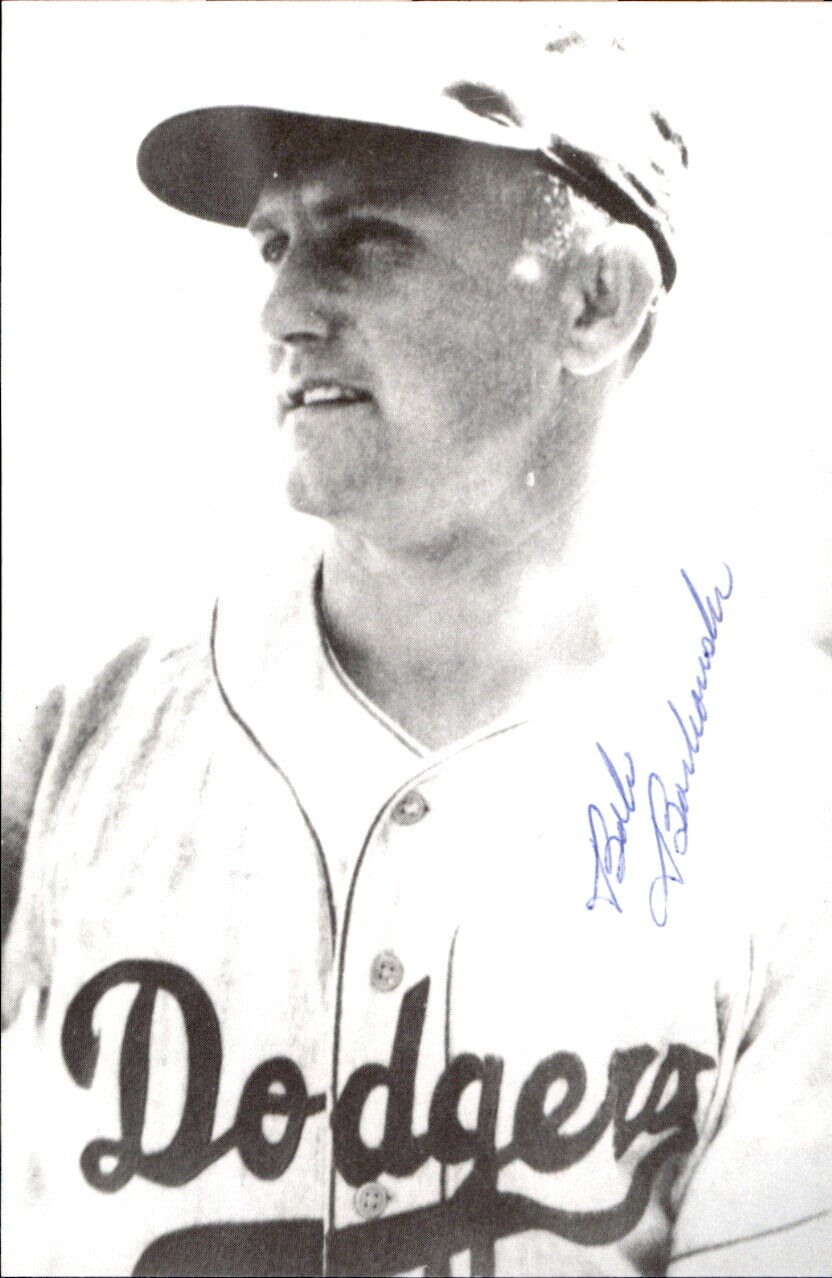 Bob Borkowski Brooklyn Dodgers Signed/Autographed 3x5 Photo 177972