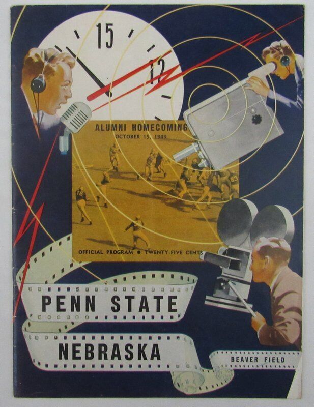 1949 Penn State Nittany Lions vs. Nebraska College Football Program 137604
