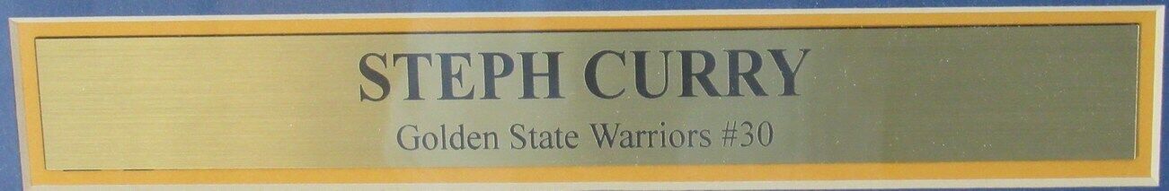 Steph Curry Golden State Warriors Unsigned 11x14 Photo Framed 158114