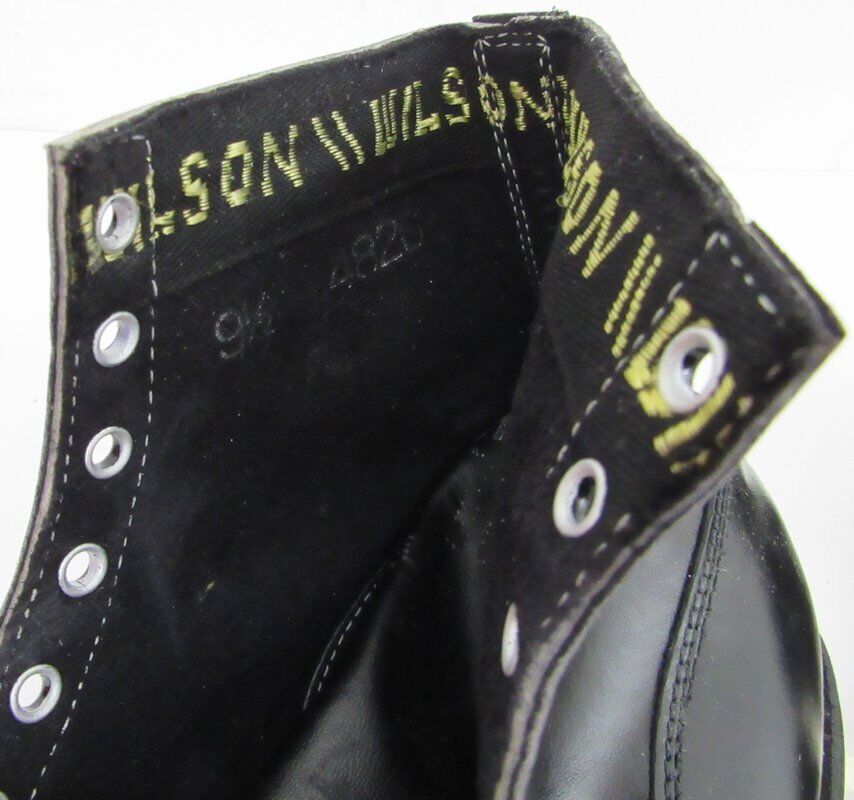 Pair of Vintage Wilson Riteweight Black Football Cleats Size 9.5 NIB 182903