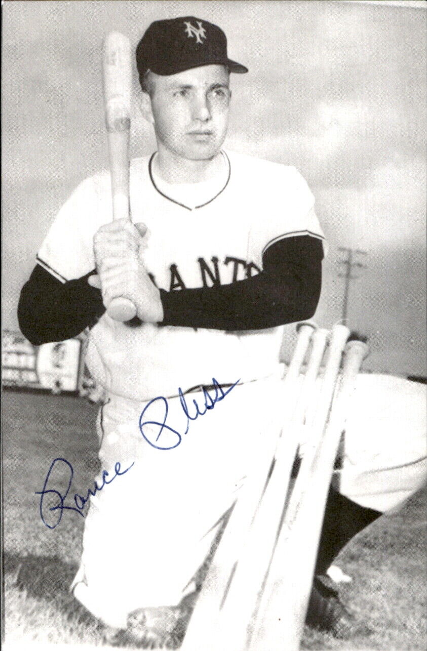 Rance Pless NY Giants Signed/Autographed 3x5 Photo 178718