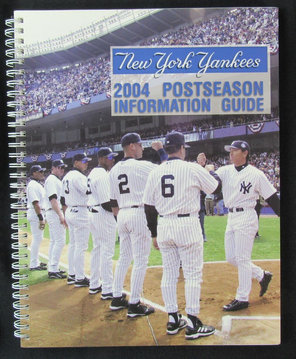 2004 New York Yankees Postseason Press/Media Information Guide