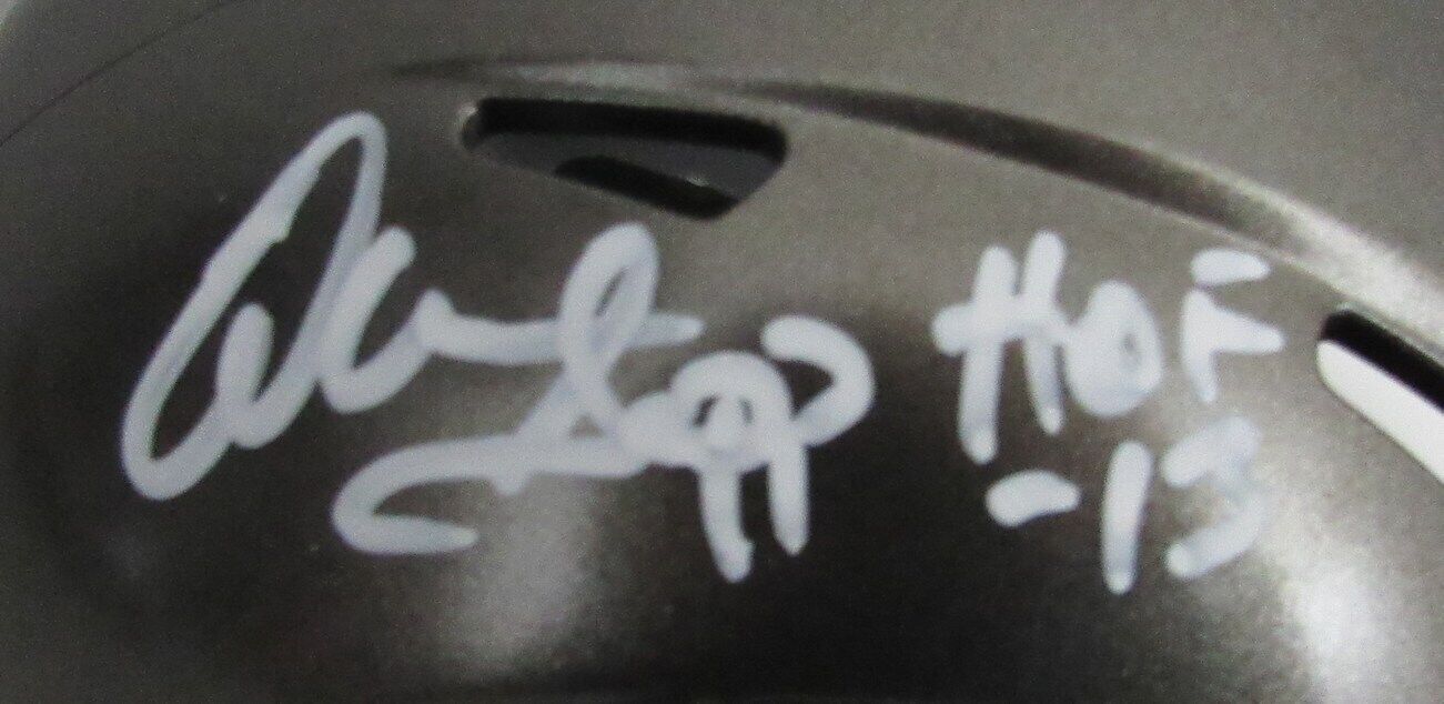 Warren Sapp HOF Autographed Mini Speed Football Helmet Buccaneers PROVA
