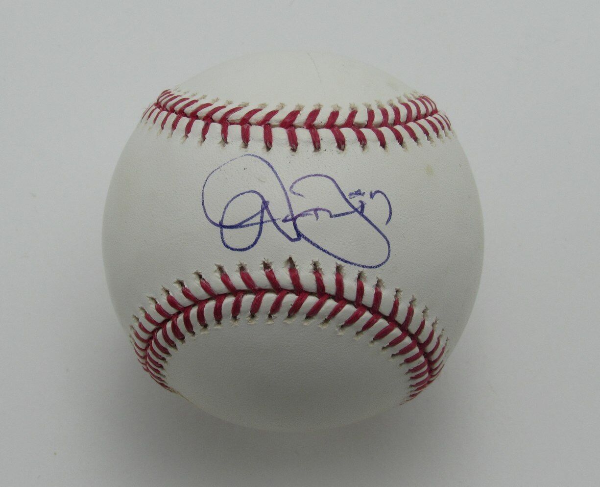 Dominic Brown Philadelphia Phillies Autographed/Signed OML Baseball