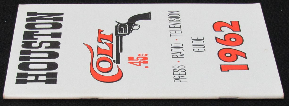 1962 Houston Colt .45s Media/Press Guide 1st Season 188793