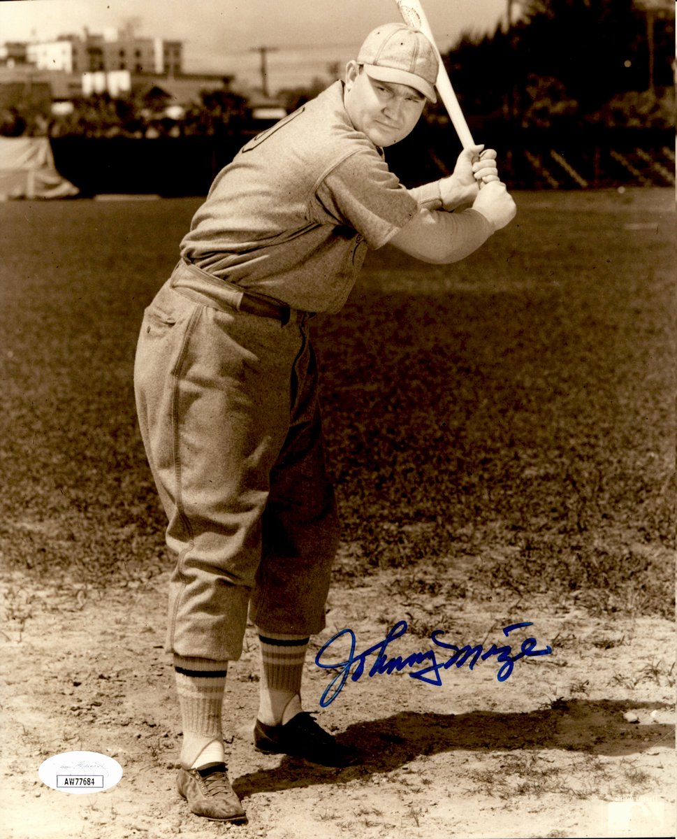 Johnny Mize HOF Signed/Autographed 8x10 Photo St. Louis Cardinals JSA 191209
