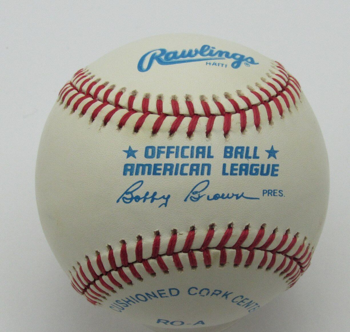 Brent Mayne Kansas City Royals/Mets Autographed/Signed OAL Baseball