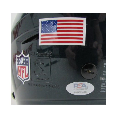 Jason Kelce Signed Full Size Speed Flex Authentic Helmet Eagles PSA/DNA 189939
