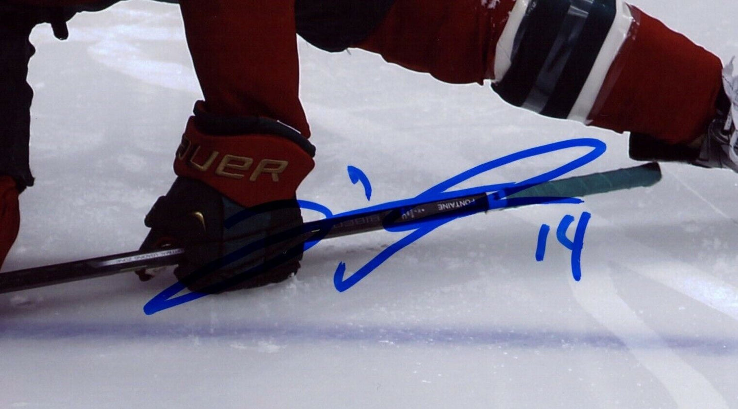 Justin Fontaine Minnesota Wild Signed/Autographed 8x10 Photo 153354