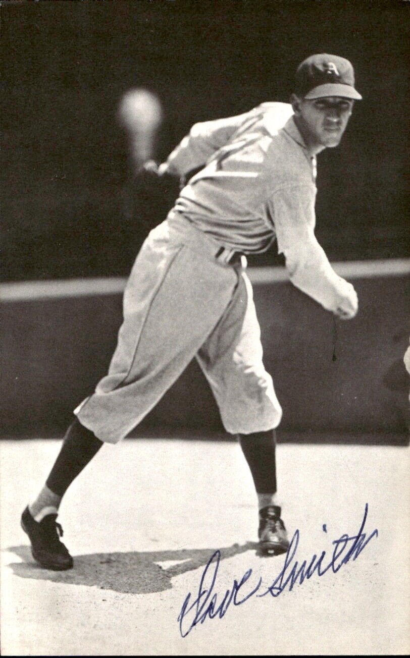 Dave Smith Athletics d. 1998 Signed/Autographed 3x5 Photo 179216