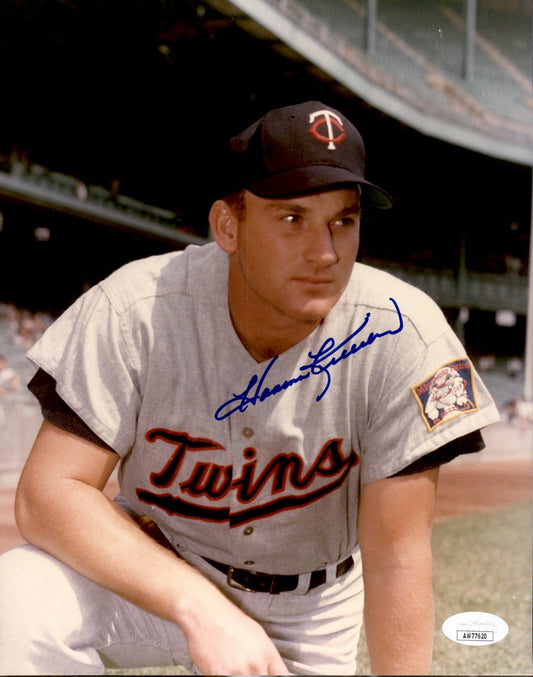 Harmon Killebrew HOF Signed/Autographed 8x10 Photo Minnesota Twins JSA 191371